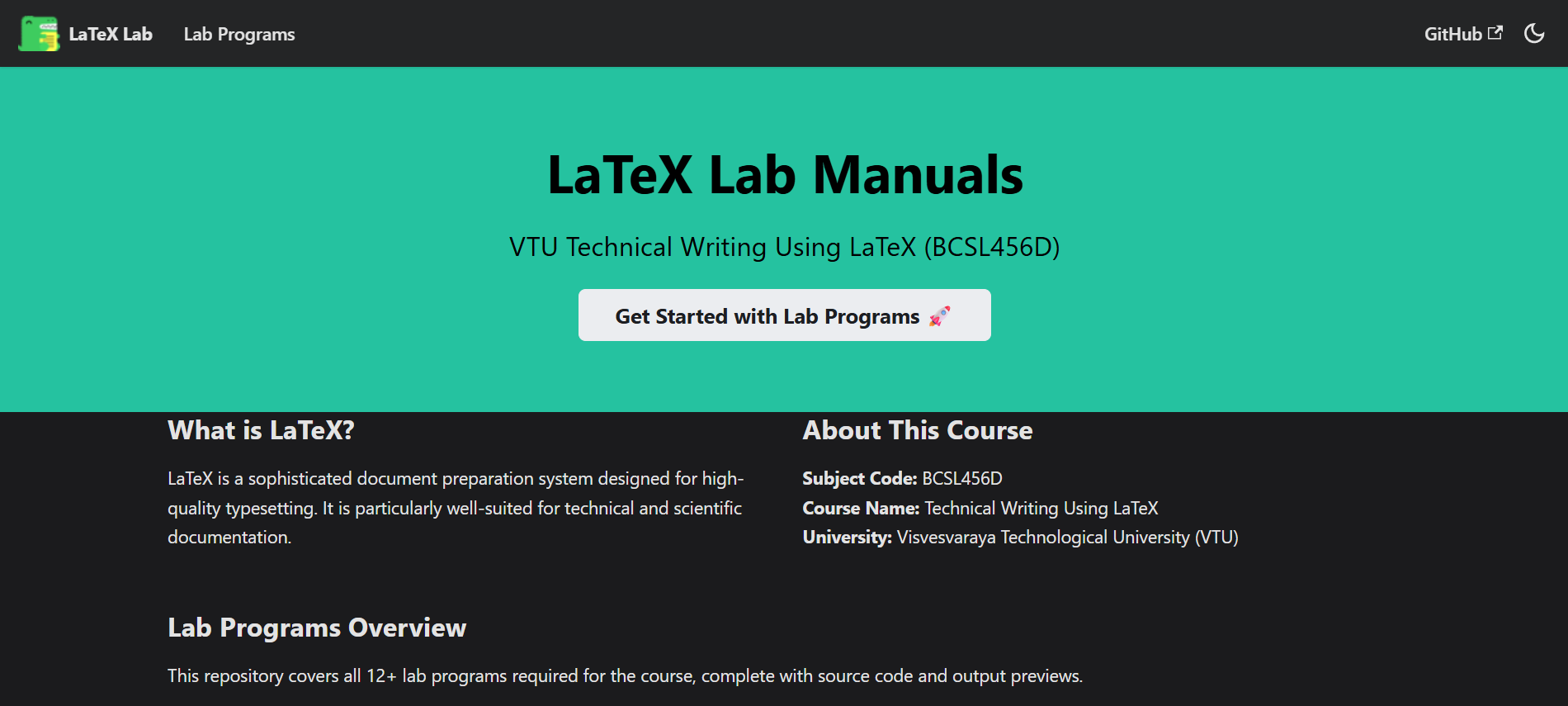 Latex Lab