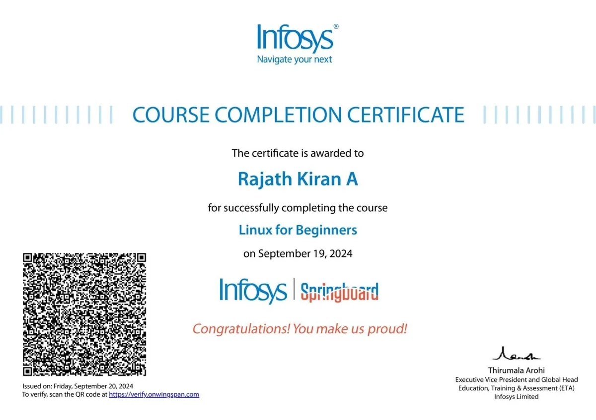 Certificate 5