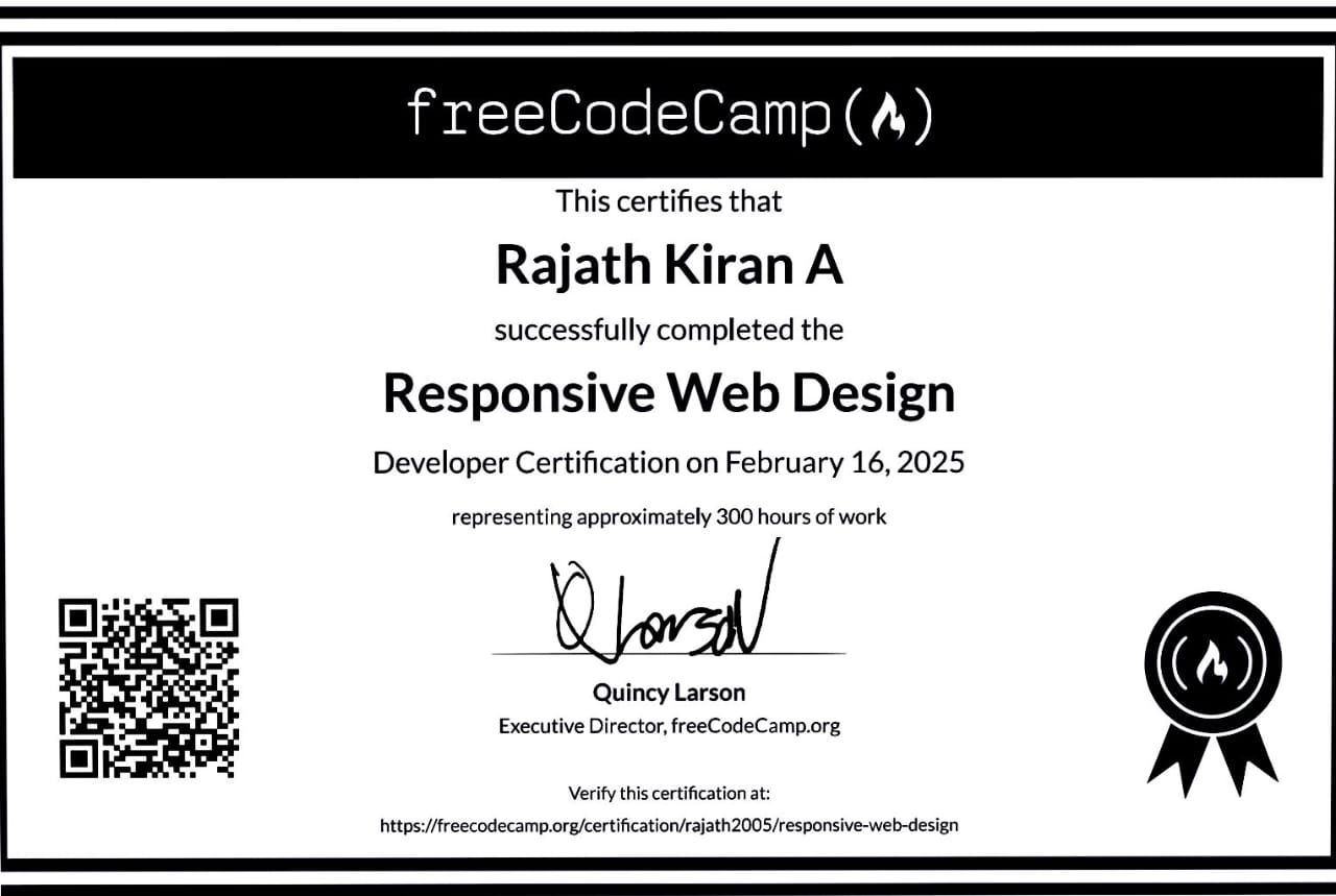 Certificate 2