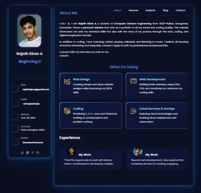 Visily Portfolio